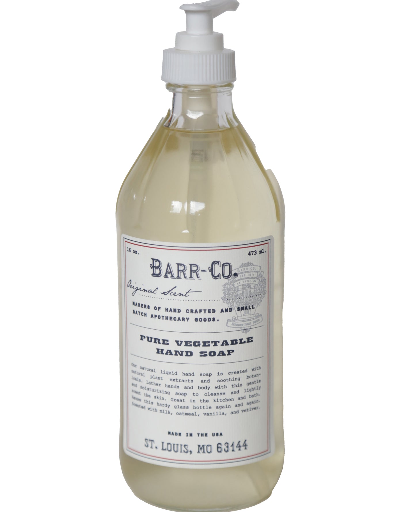 Barr Liquid Oatmeal Hand Soap